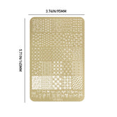 Nail Stamping Plates - Coquette Bowknot